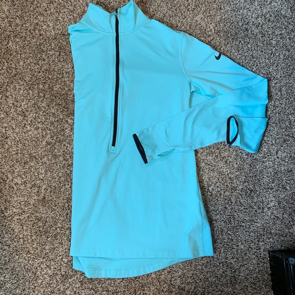 Nike Pro Quarter-Zip W/ Thumbholes - Picture 2 of 6